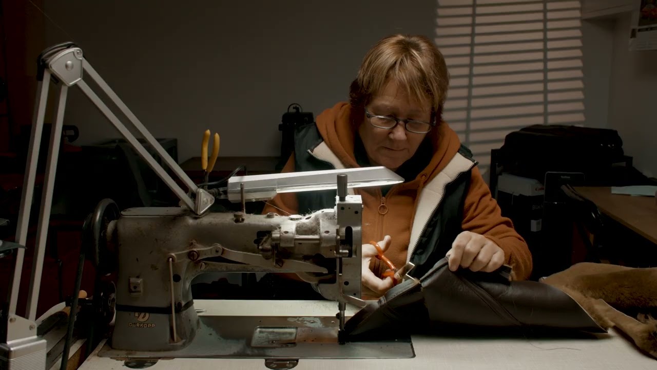 Moto Lita Aviation Leathercraft - Irvin Jacket Process Video