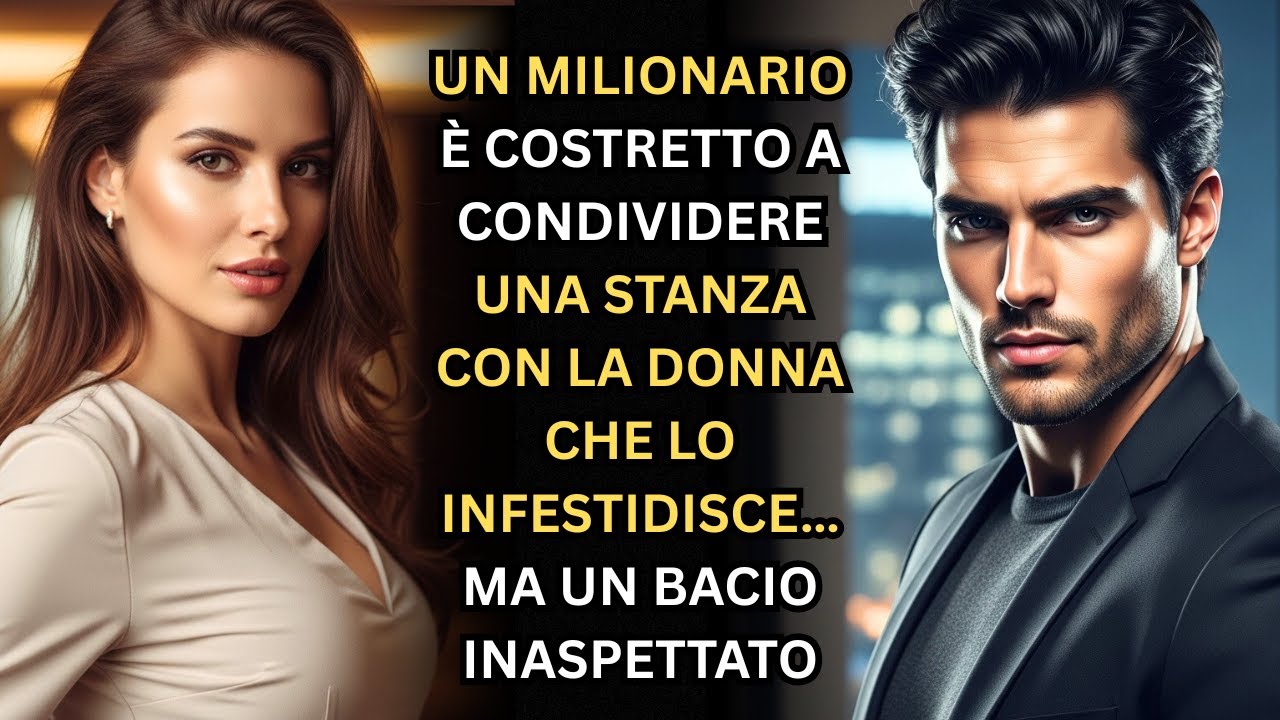 UN MILIONARIO COSTRETTO A CONDIVIDERE UNA STANZA CON LA DONNA CHE LO INFESTISCE MA UN BACIO INATTESO