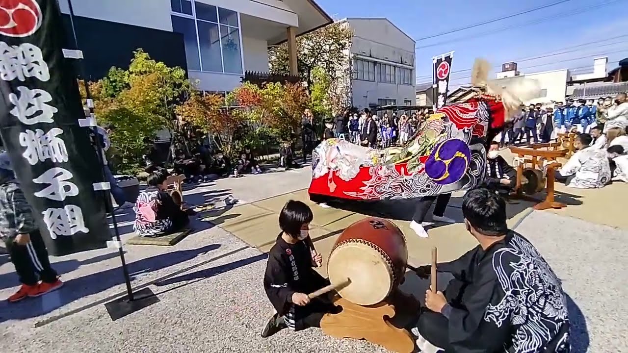 令和4年宇多津太鼓台祭り獅子舞