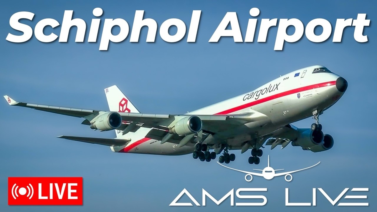 🔴 LIVE: PLANE SPOTTING at Amsterdam Schiphol Airport | Aug 6, 2026