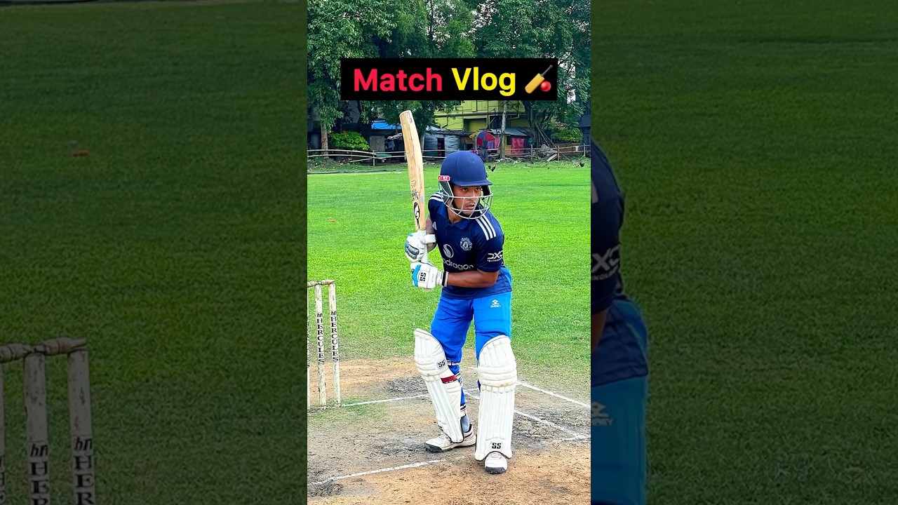 Match Vlog 🏏❤️😎 #cricketvlog #cricketshorts #cricketreels #cricketer #cricketmatch #t20cricket