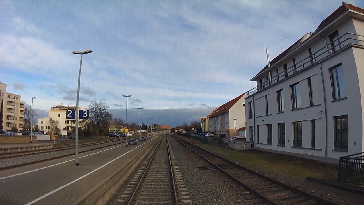 Führerstandsmitfahrt von Freinsheim nach Neustadt(W) Hbf