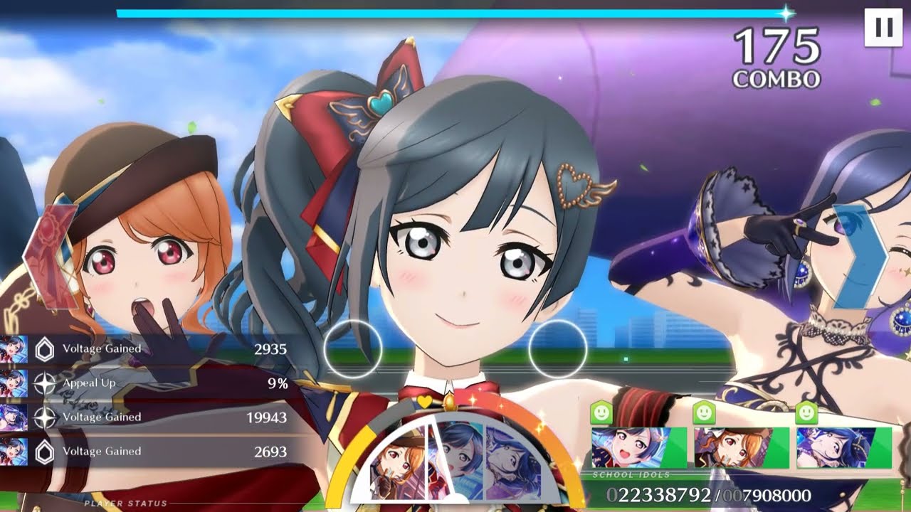 Love Live! All Stars - Wonderful Rush Advanced gameplay