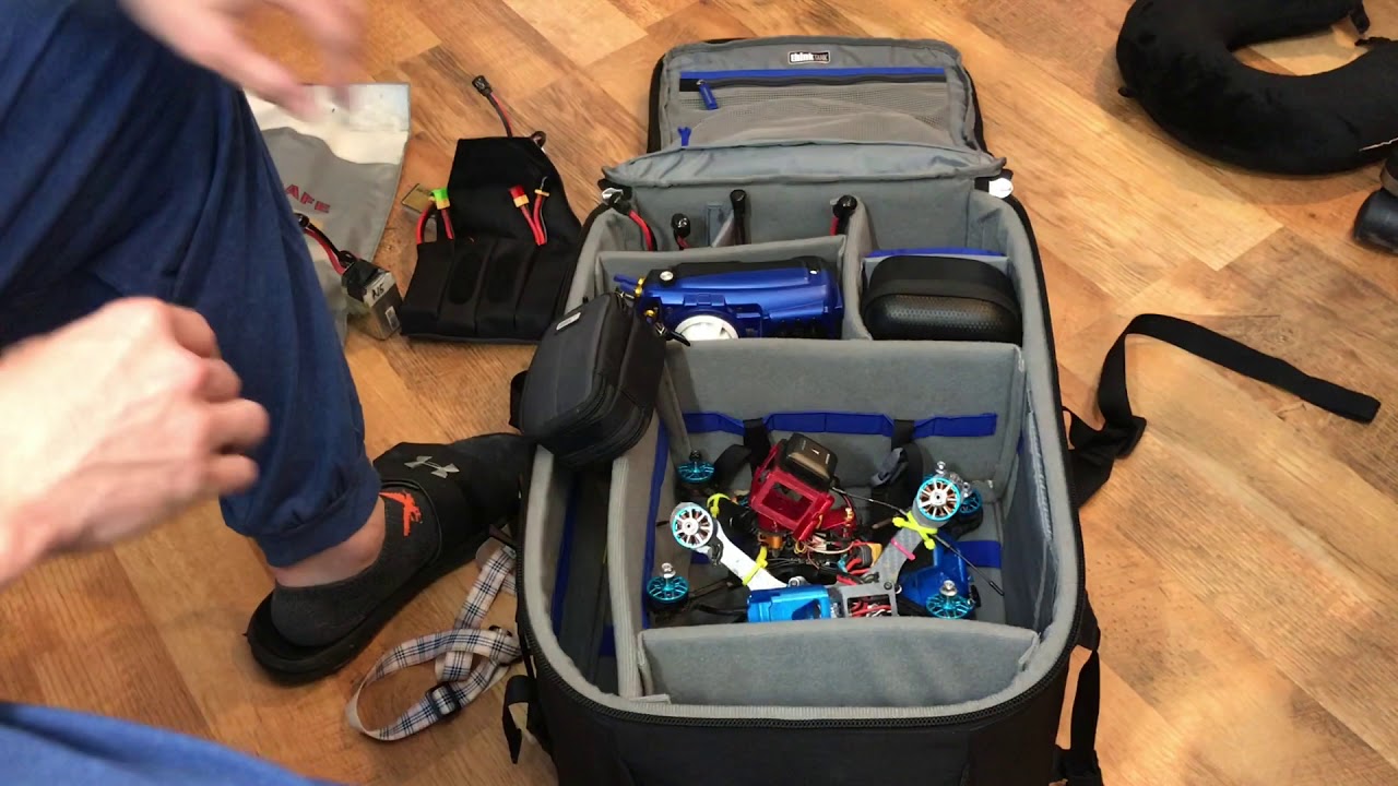 How to pack your drones and batteries for carry-on when taking them on plane.