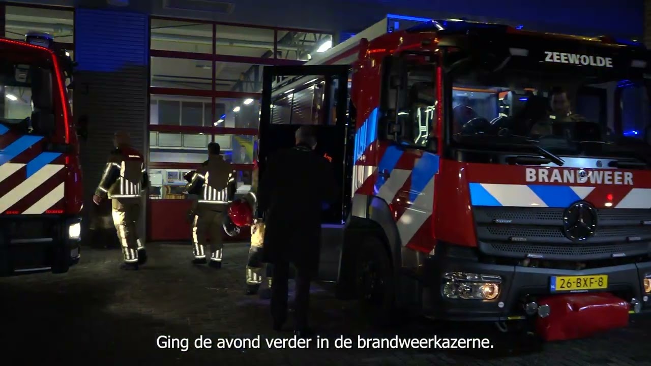 Bijzondere strepenavond Brandweer Zeewolde