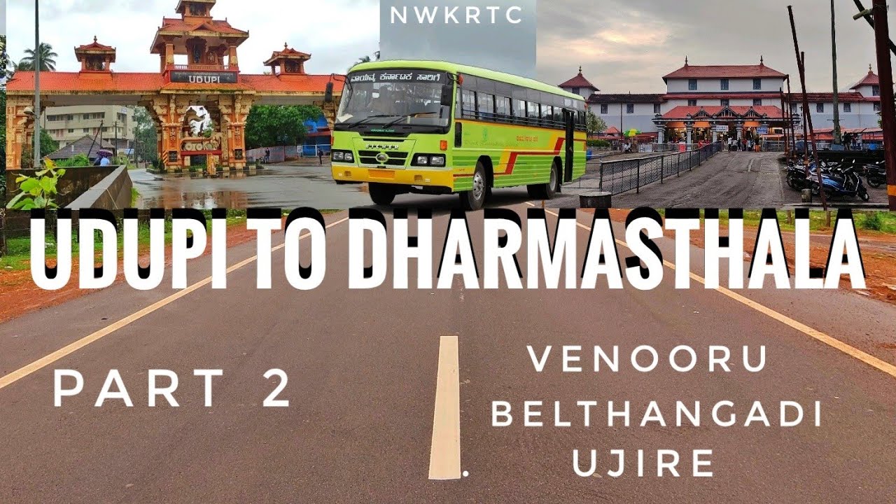 Udupi To Dharmasthala KSRTC Bus Journey Part 2 | Moodbidre To Dharmasthala