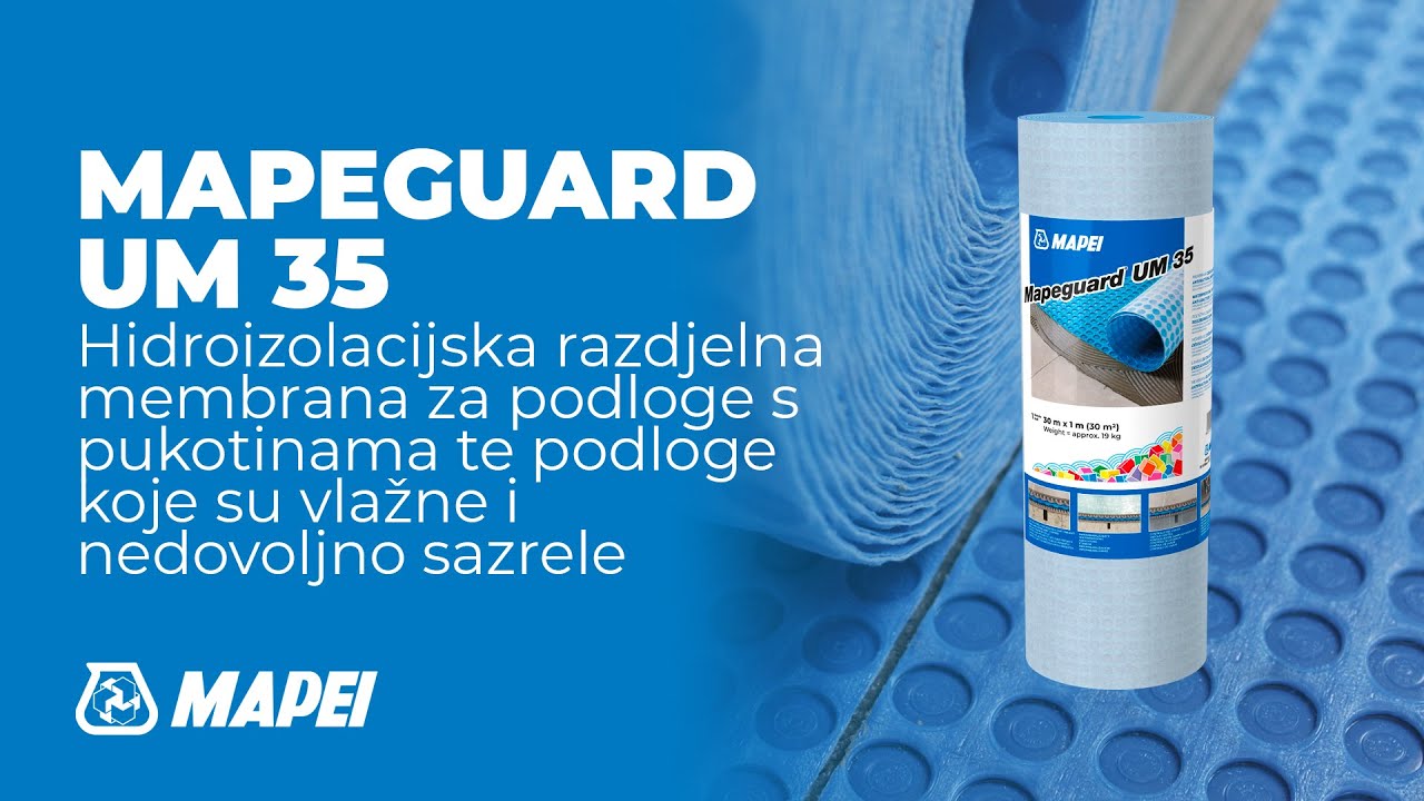 Mapei | Mapeguard UM 35 | Idealno rješenje za problematične podloge