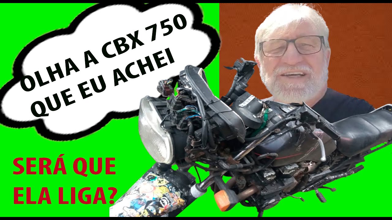 CBX 750 SERÁ QUE ELA LIGA/  RESSURGINDO DAS CINZAS