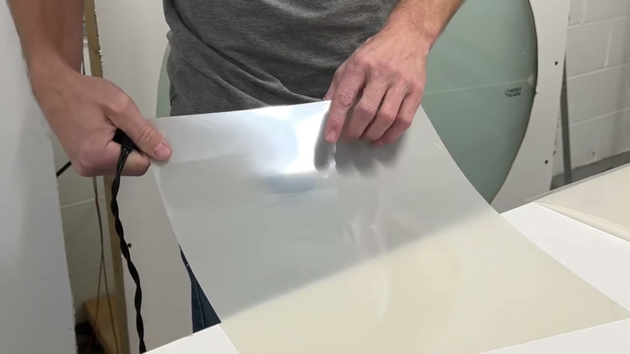 Ghost Glass Smart Film Busbars Installation