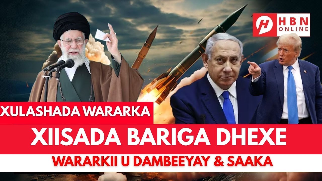 XAALKU FARAHA AYUU KA BAXAY: GO'AANKII DUULAANKA IIRAAN + UKRAINE & RUUSHKA +SOMALILAND/ISRAA'IIL