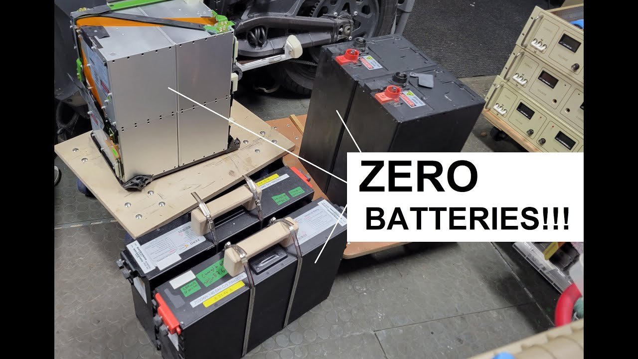 3 Generations of ZERO Motorcycles Battery