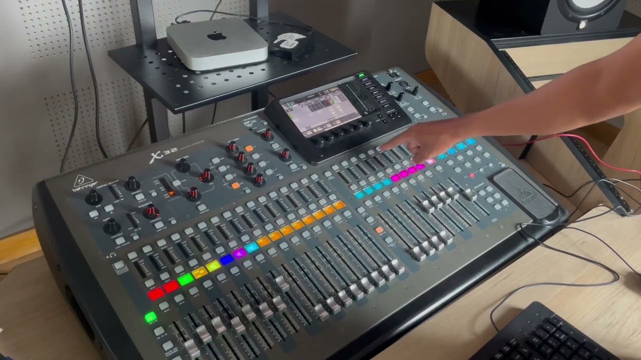 Behringer X32 Agregar FX y enviar por monitor