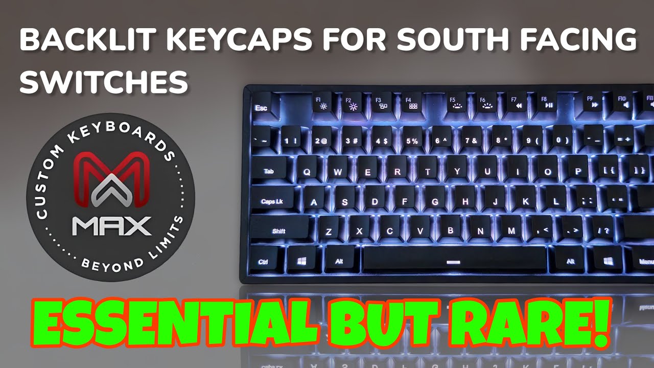Backlit keycaps for south facing led switches. Are these keycaps from Maxkeycap any good?