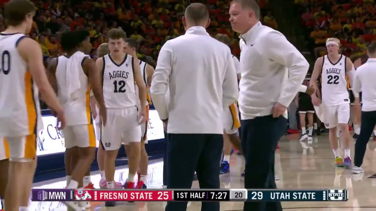 NCAAB 2026 Fresno State at Utah State 