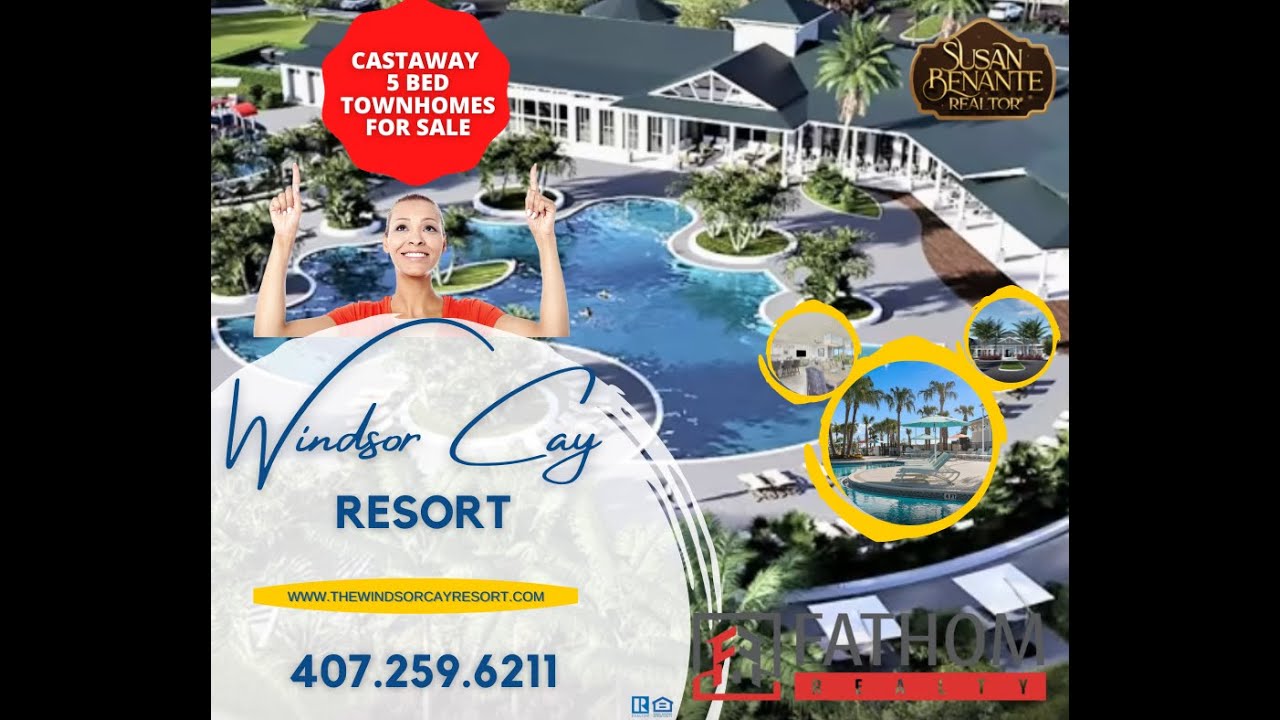 Windsor Cay Resort - 5 Bed Townhomes For Sale - Buyer Incentives!