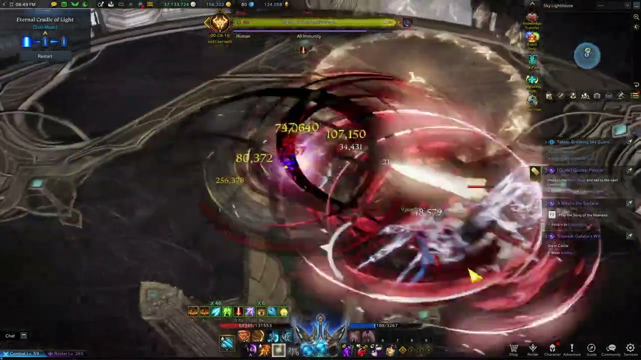 Kayangel Gate 1 - Solo Mode - Surge Blade [Clear without comments]