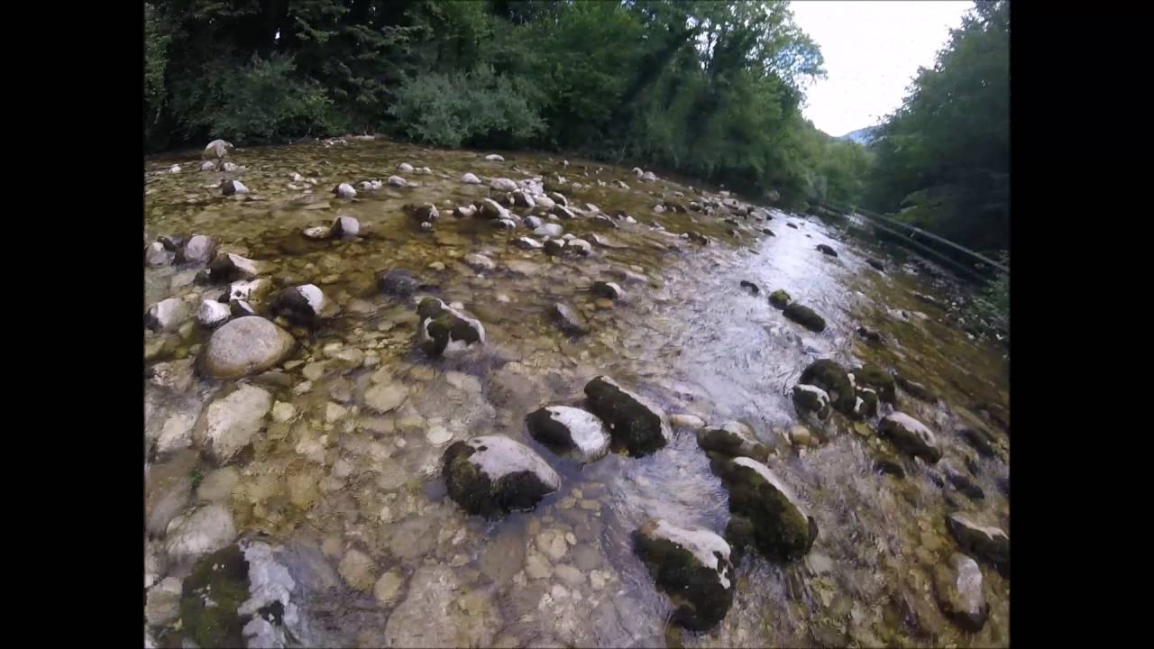 P&ecirc;che de la truite aux leurres sur le guiers mort