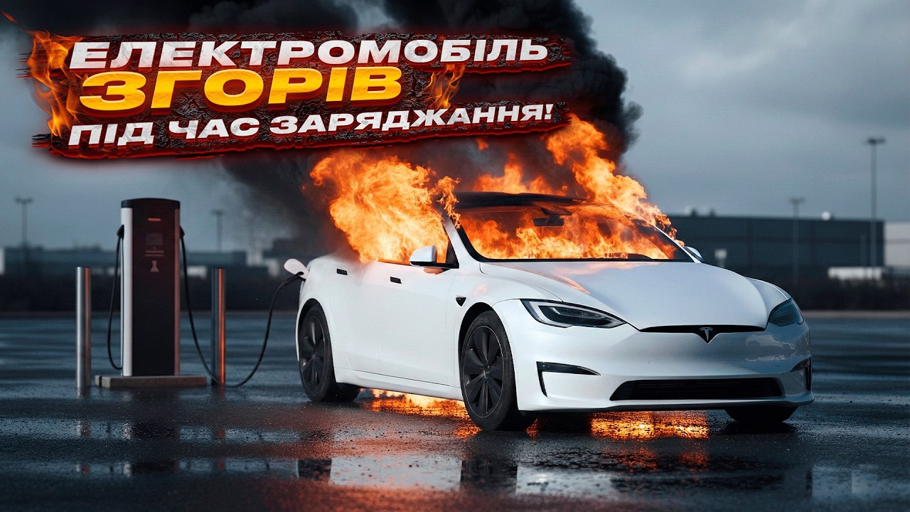 Електромобіль ЗГОРІВ під час заряджання