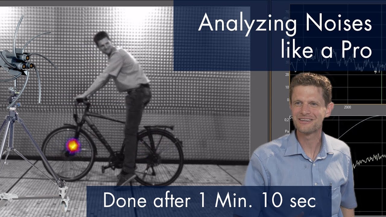 Fastest Sound Camera Analysis – Brake squeal on bicycle