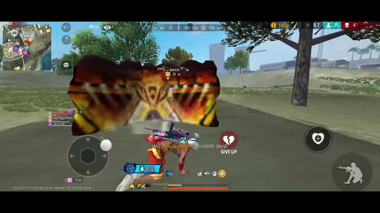 I played Free Fire BR Ranked today after a long time, and the match turned out to be very exciting
