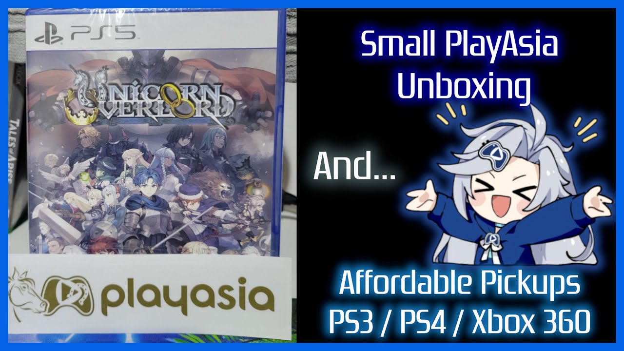 PlayAsia Unboxing and affordable Pickups
