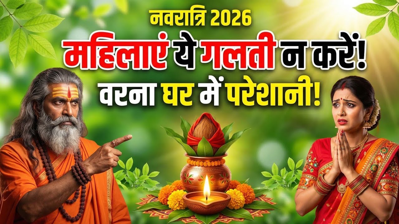चैत्र नवरात्रि 2026 ⚠️ इन 5 महिलाओं को व्रत नहीं रखना चाहिए | वरना पूरा घर बर्बाद