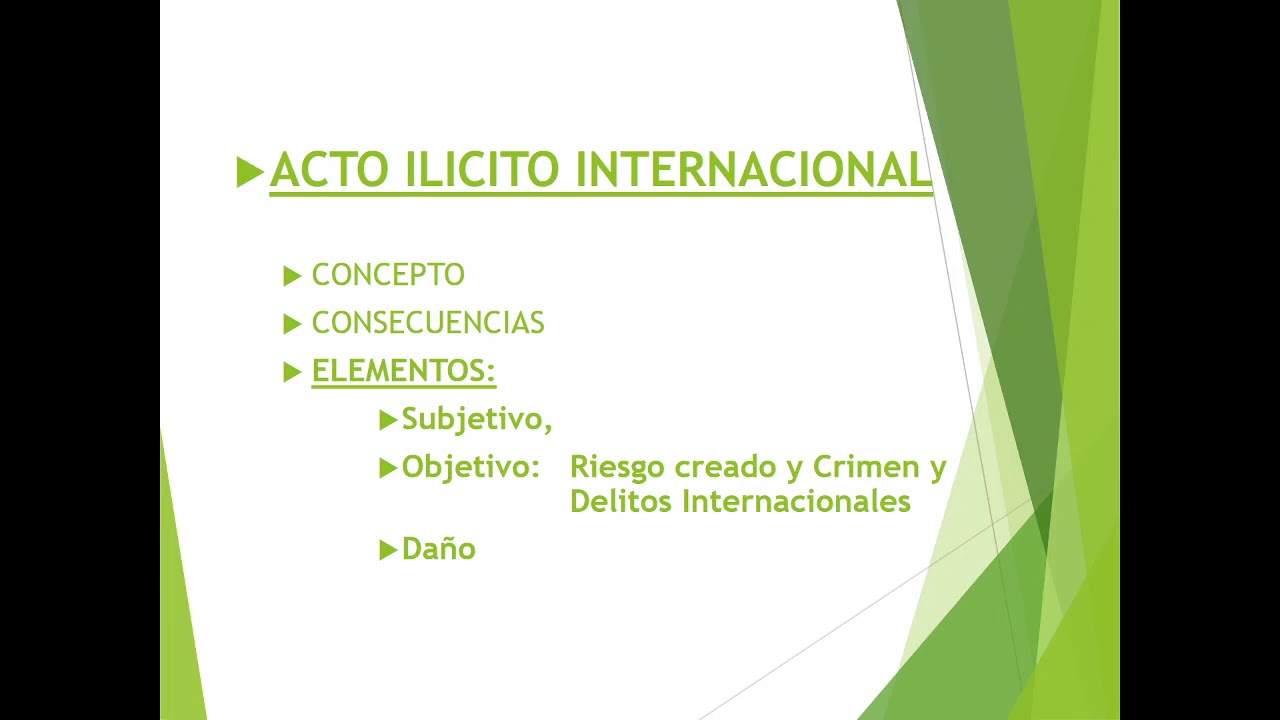Unidad 9 - Clase Responsabilidad Internacional: Parte 1