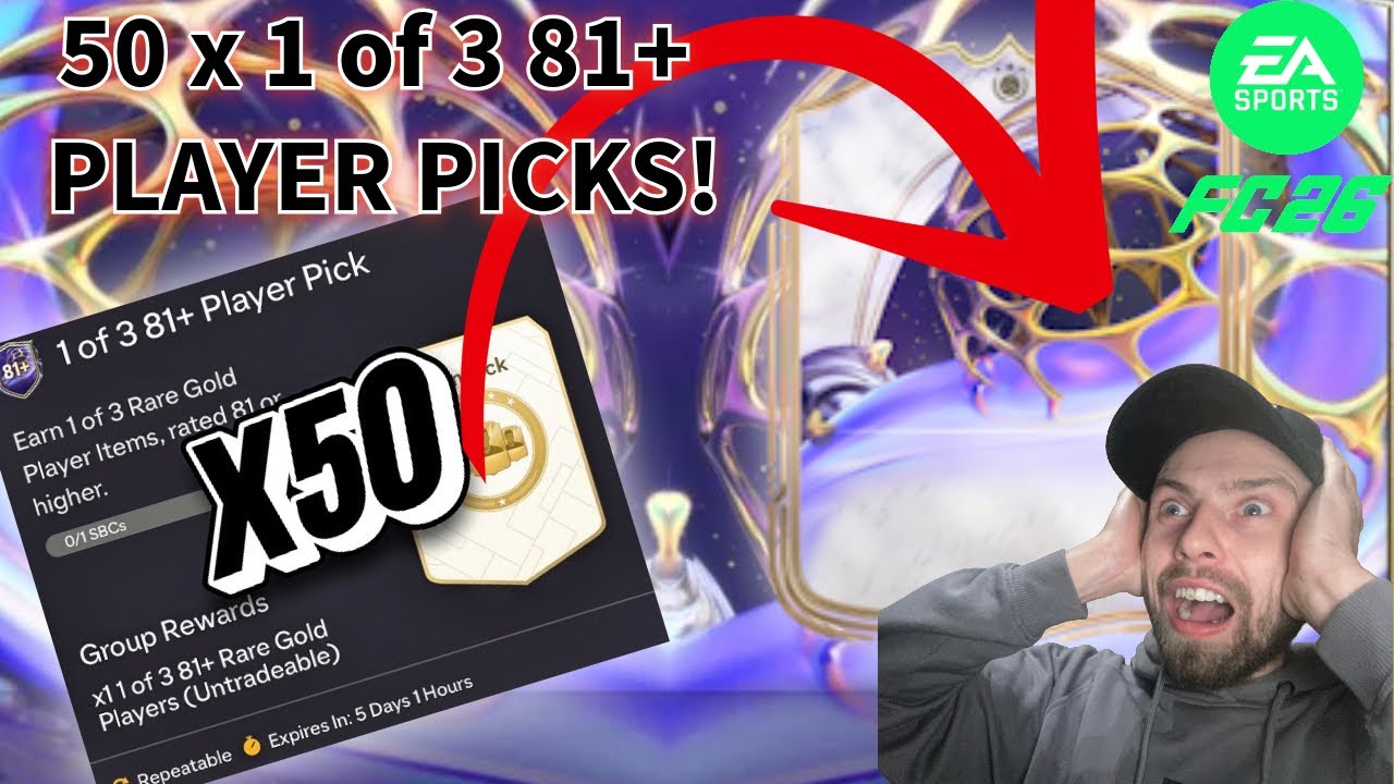 I OPENED x50 81+ PLAYER PICKS! 🔥 FC26 ULTIMATE TEAM PACK OPENING! 
