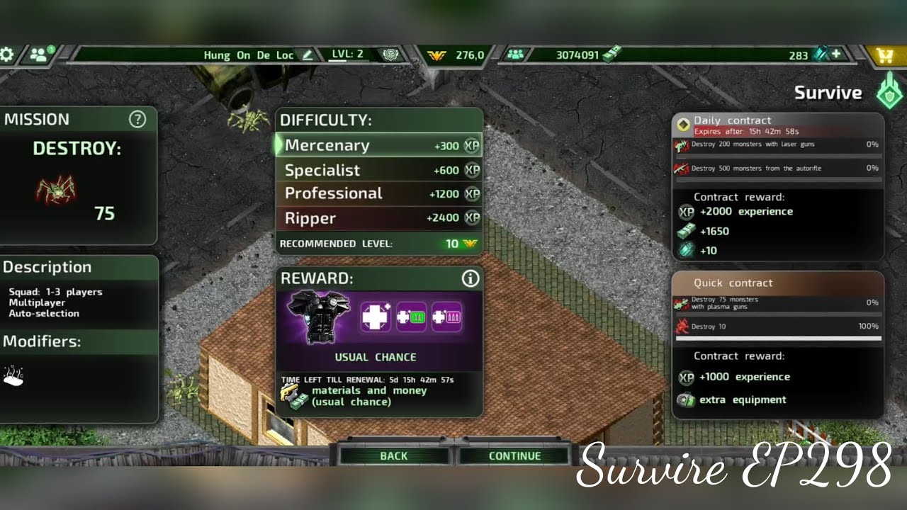 Hưng Ôn - #378 Alien Shooter World Survire EP298