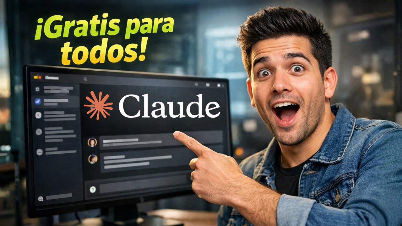 🤫 C&oacute;mo obtener CLAUDE AI GRATIS! (Nuevo M&eacute;todo 2026)