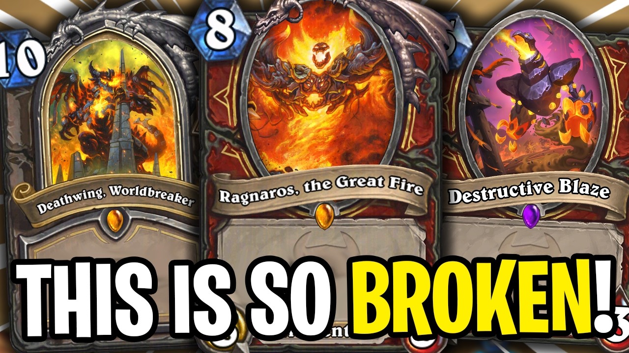 This NEW CATACLYSM WARRIOR DECK is Completely Overpowered - Hearthstone