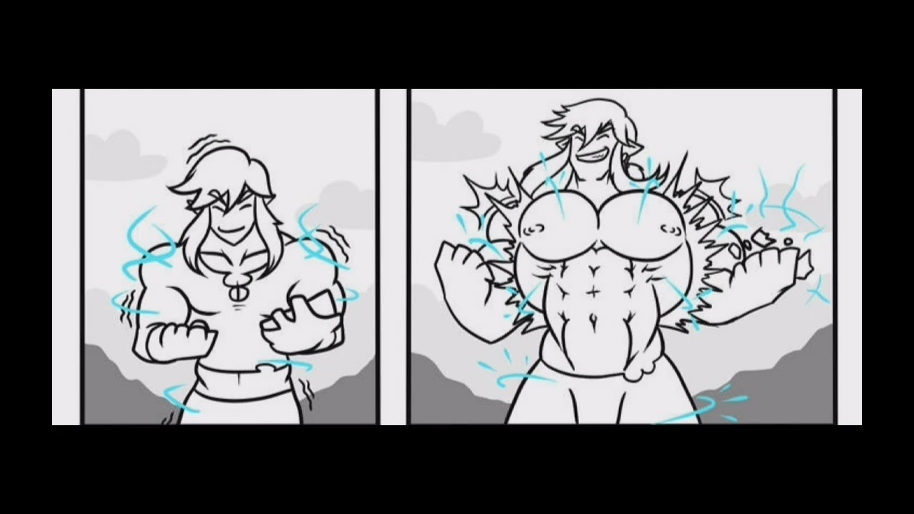 muscle growth tower || muscle growth comics|| muscle growth