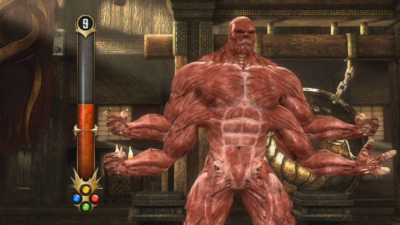 Mortal Kombat 9 Komplete Edition - All Test Your Might with Meat *PC Mod* (HD)