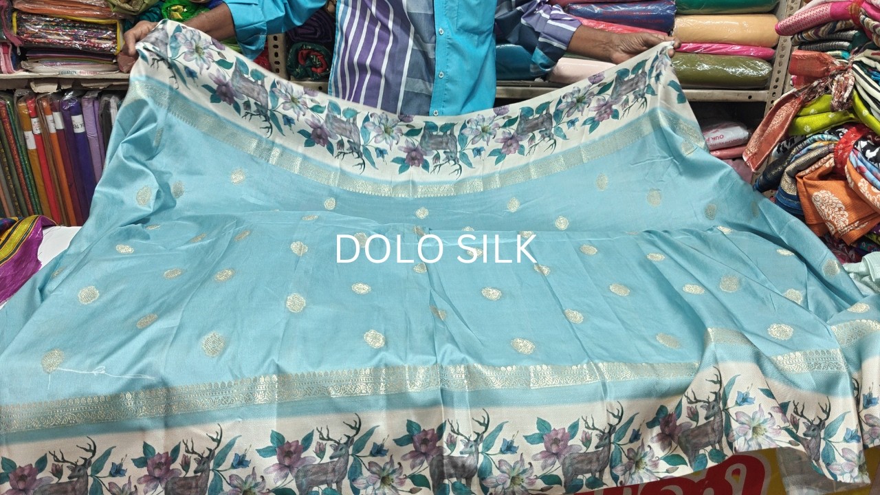 Dolo Silk la new design joint Sarees|17-02-26|4K #saree #shopping #dindigul  #todaycollection