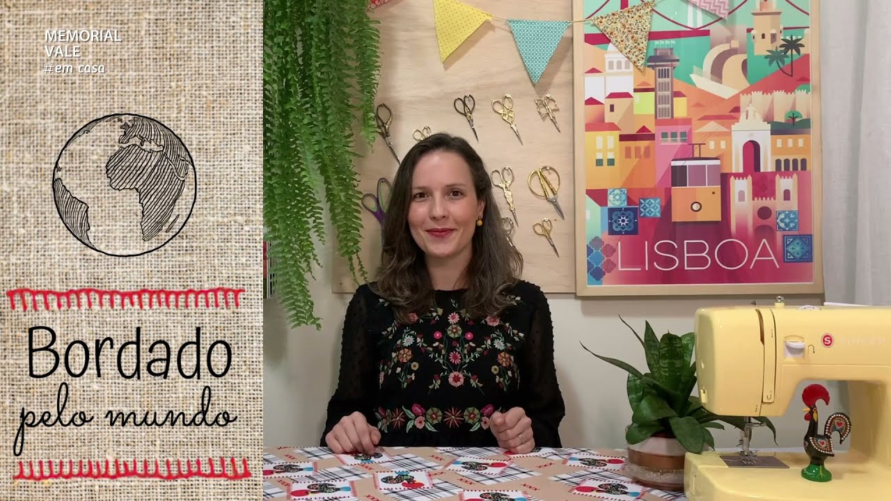 Bordado pelo mundo - Vídeo 1 - Portugal e o lenço dos namorados