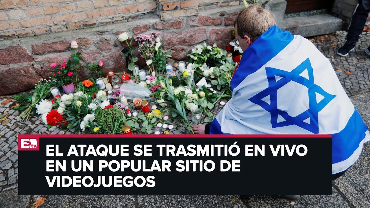 Ataque a sinagoga en Alemania deja dos muertos