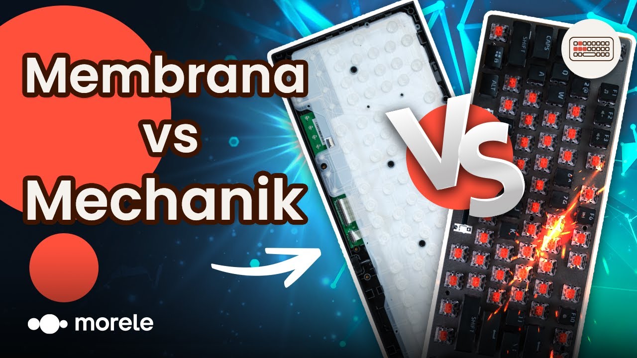 Mechaniczna czy membranowa - którą klawiaturę wybrać? ⌨️