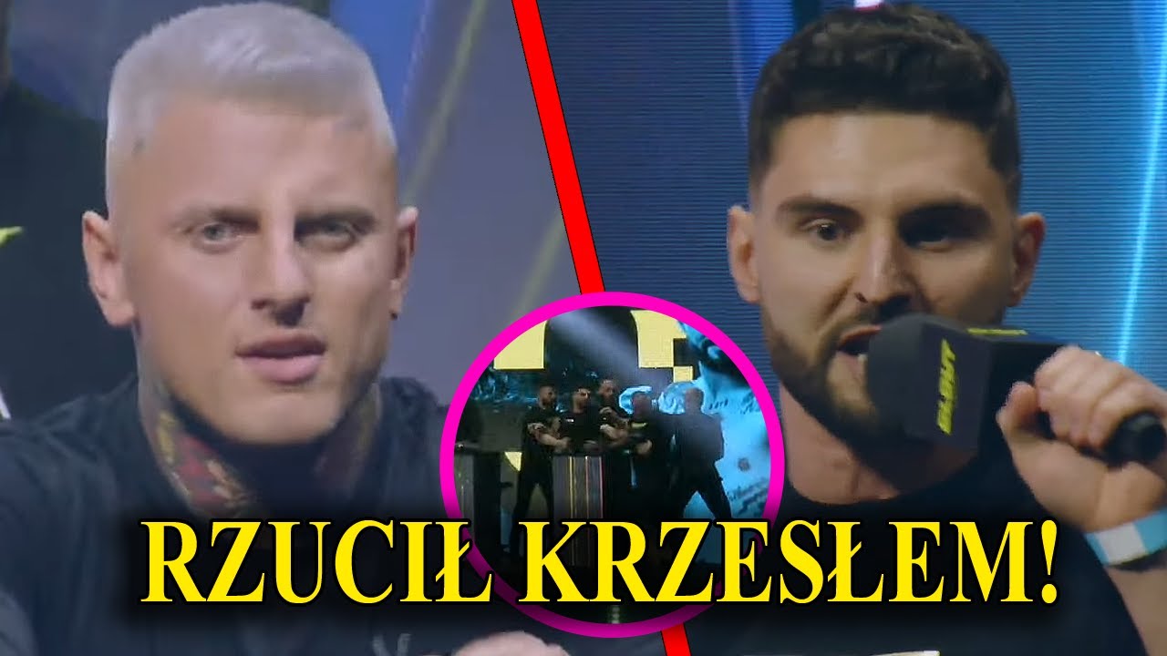 ADRIAN CIOS WCHODZI DO STUDIA I RZUCA SIĘ NA SEQUENTO! | Clout MMA 4: II Konferencja