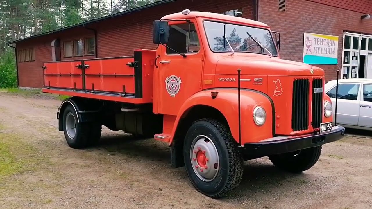 ESITTELYSSÄ ISOJOKINEN: SCANIA 50 SUPER - 1972
