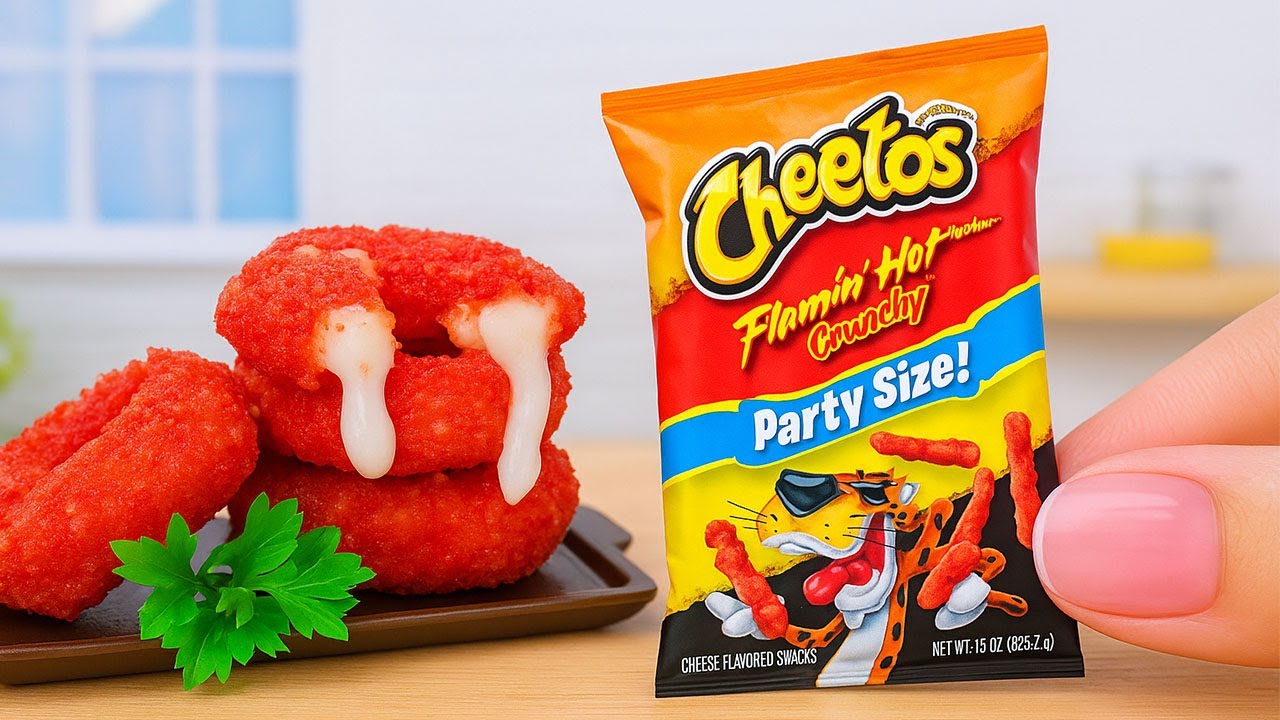 Top Of Street Food 😍 Miniature Fried Cheetos Mozzarella Donut Recipe