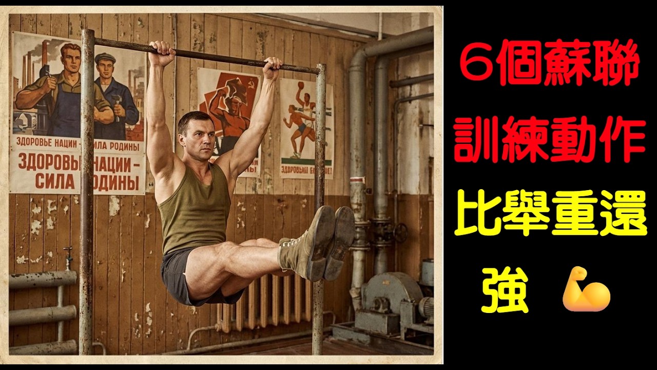 苏联时期：6项比举重更能练肌肉的运动   6 Exercises That Build More Muscle Than Weights During the Soviet Era