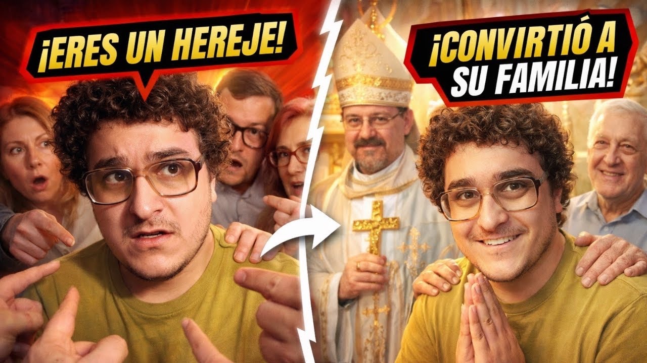🚨Su Familia lo Condenó y Terminaron Todos Católicos. 