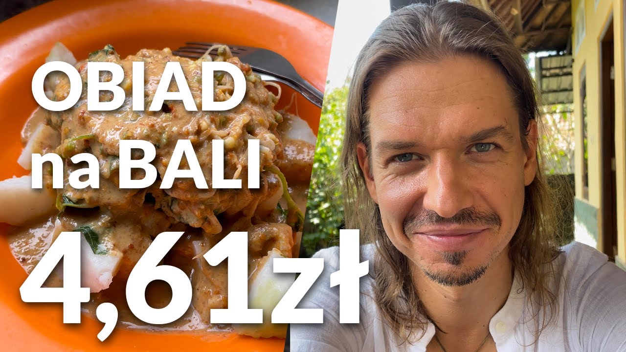 CENY na BALI 2022 - OBIAD za 4.61zł? 🤯