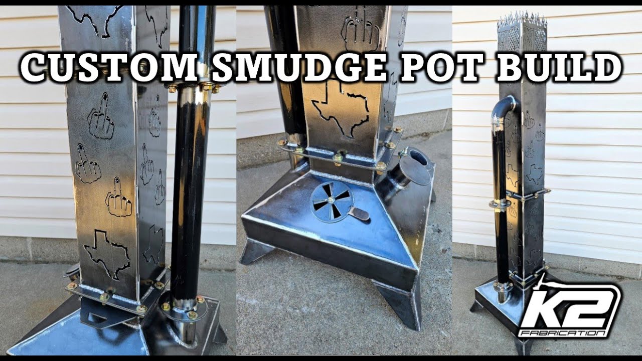 Custom Smudge Pot Build - K2 Fabrication