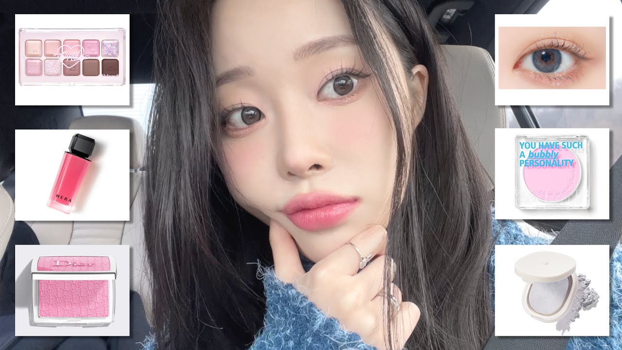 🏃🏻‍♀️호다닥 쿨톤 찐템 추천 + 졸업식 GRWM💐 (여쿨라 추천템/쿨톤 렌즈/핑크립)ㅣMINCARONG