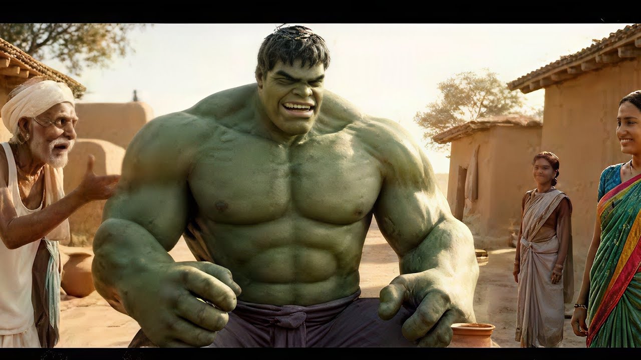 Hulk India Aa Gaya Aur Chhota Don Ki Band Baj Gayi 😂💚 | Desi Hulk Ka Full Hungama