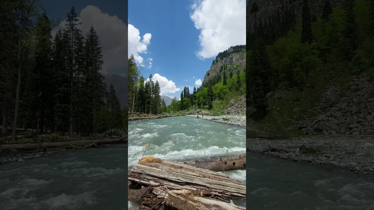 River Flowing Sounds, Calming River Sounds, Beautiful Nature Ambience