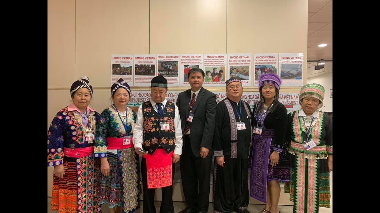 HMONG UNITED FOR JUSTICE | Vietnamese Women for Human Rights at the Geneva