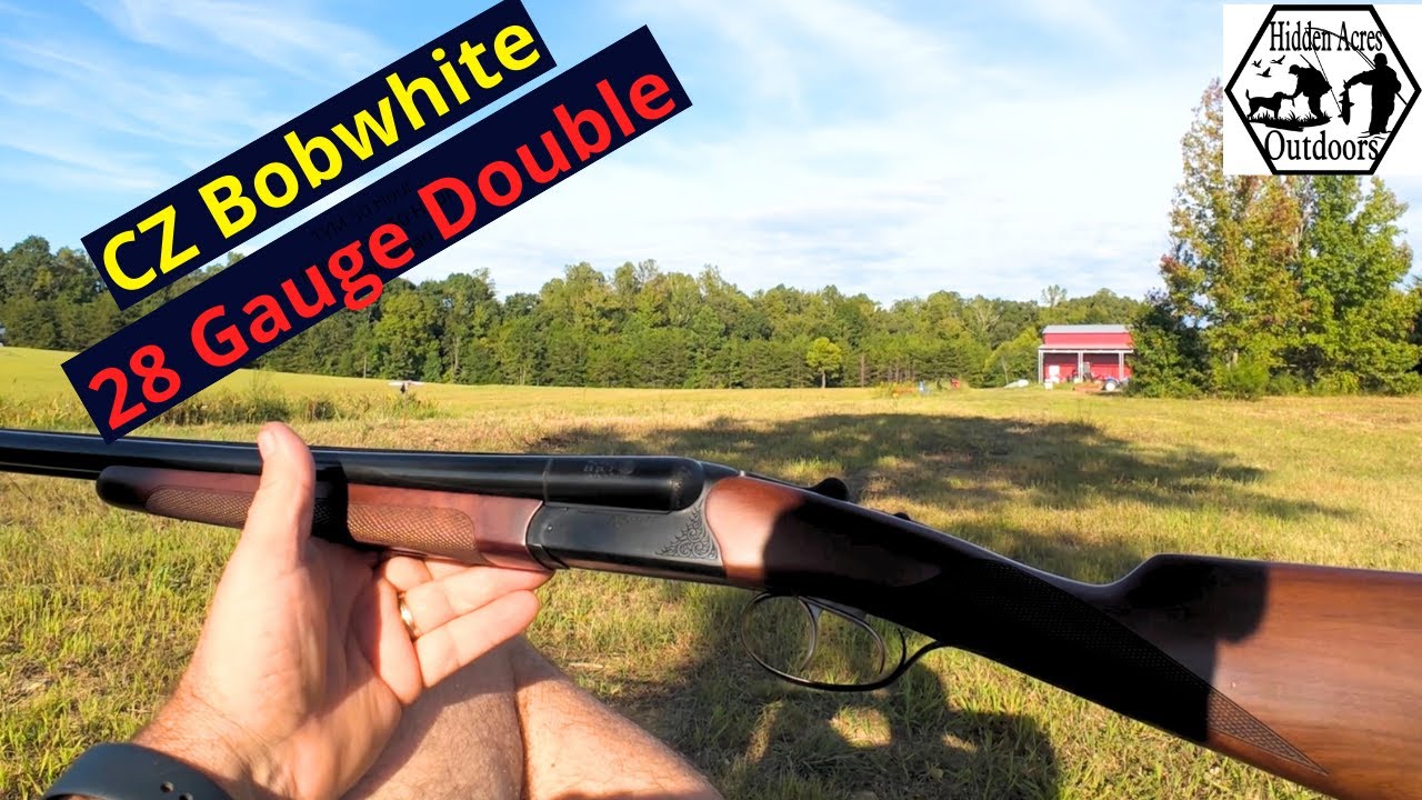 CZ Bobwhite G2 28 Gauge Double Barrel Review: Classic Design, Modern Performance AND ShotKam Video!