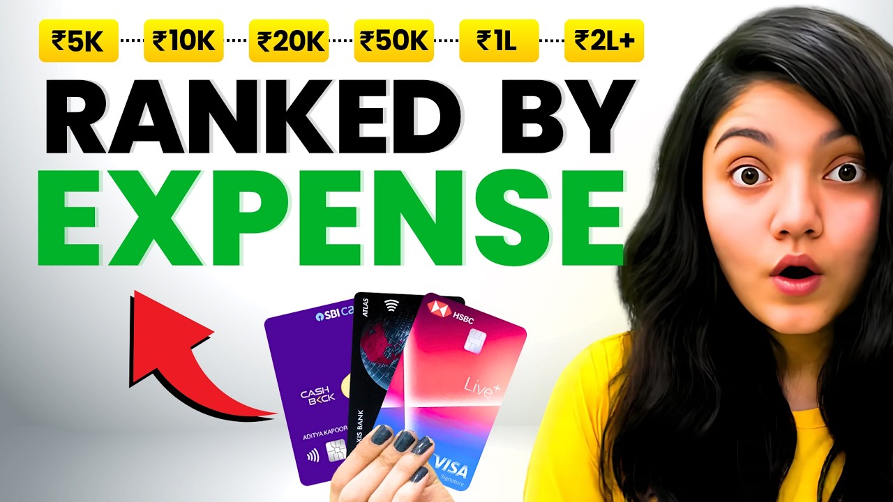Best Credit Cards 2026-27 by (Monthly Spends) 🔥